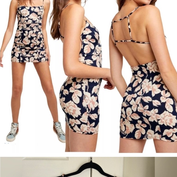 Free People Bring it Back Intimately Bodycon Mini Dress - Picture 5 of 7